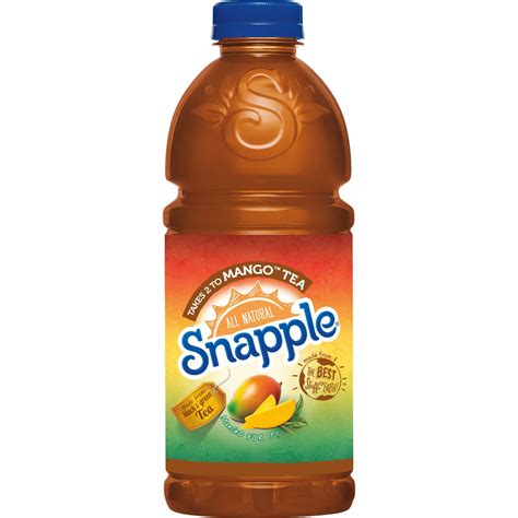 Snapple"Takes 2 to Mango" Tea, 32 Fl Oz. (12-count) - Walmart.com - Walmart.com