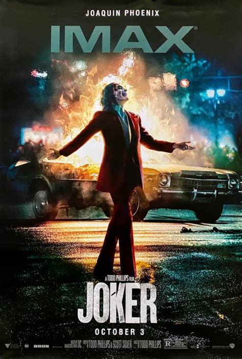 Original Joker Movie Poster - Joaquin Phoenix - Batman - Gotham City