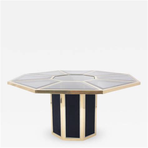 Roche Bobois - Roche Bobois Octagonal Brass Dining Table