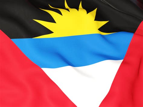 Flag background. Illustration of flag of Antigua and Barbuda