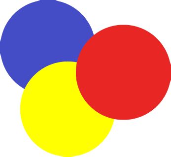 Primary Blue, red, and yellow are the primary colors on the color wheel | Color palette yellow ...