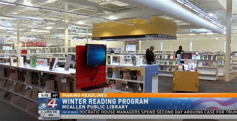 McAllen Public Library launches Winter Reading Challenge | KVEO-TV