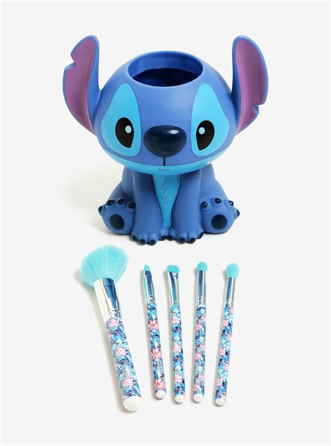 But that's not all — it comes with a brush holder shaped like Stitch himself. | Lilo and stitch ...