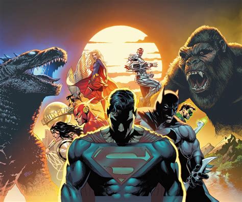 JUSTICE LEAGUE VS. GODZILLA VS. KONG Will Be the Ultimate Battle of ...