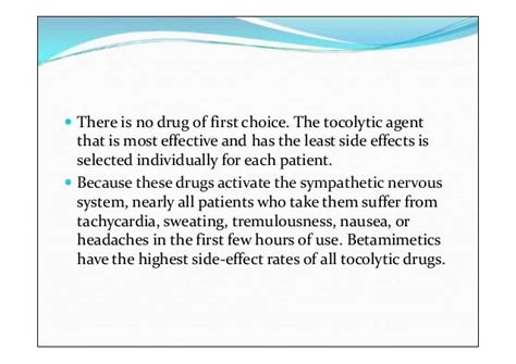 Tocolytic (Fartoks)