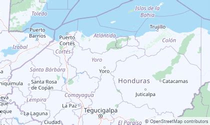 Climate: Yoro in Honduras