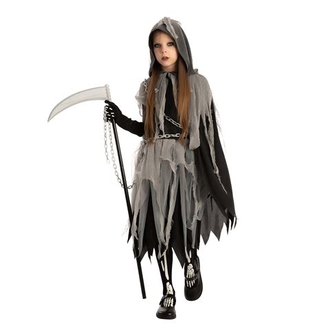 Grim Reaper Girl Costume Glow...B08DKGKG4S | Encarguelo.com