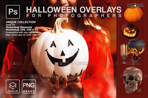 Halloween overlay, photoshop overlay | Creative Market