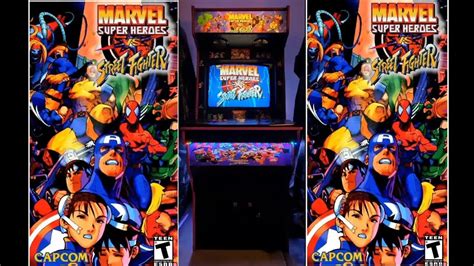 Marvel Super Heroes Vs Street Fighter Arcade Machine & Gameplay - YouTube