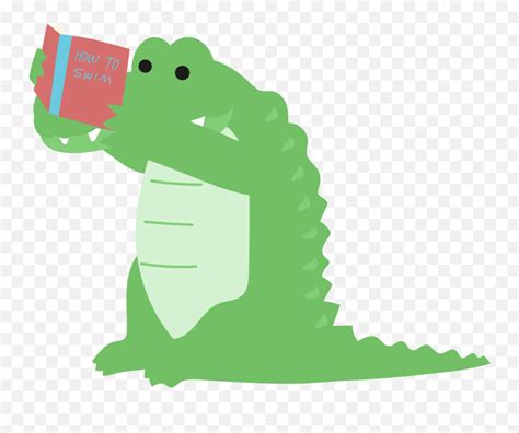 Buncee - Smart Alligator Cartoon Emoji,Alligator Emoji - Free Emoji PNG ...