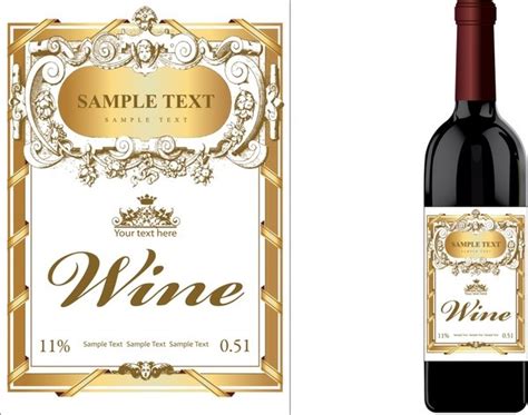 Wine Labels Template Why Is Wine Labels Template So Famous? - AH – STUDIO Blog