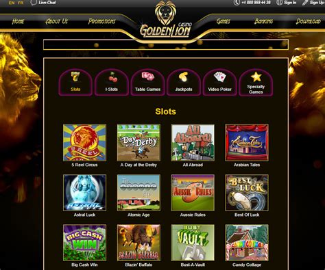 Golden Lion Casino No Deposit Bonus Codes 2020!GET 50 Free Play!