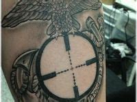 Crosshair tattoo