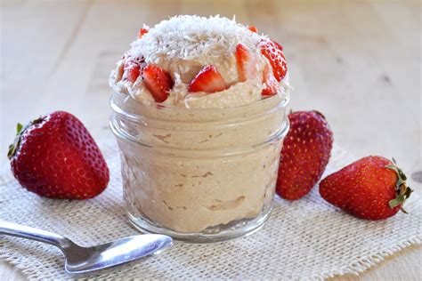 Vegan Coconut Rhubarb Pudding - The Colorful Kitchen