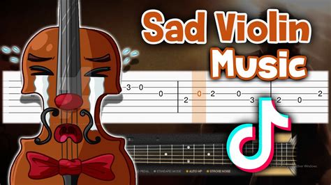 Sad Violin MEME Song - EASY Guitar tutorial (TAB) Chords - Chordify