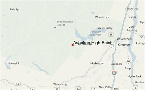 Ashokan High Point Mountain Information