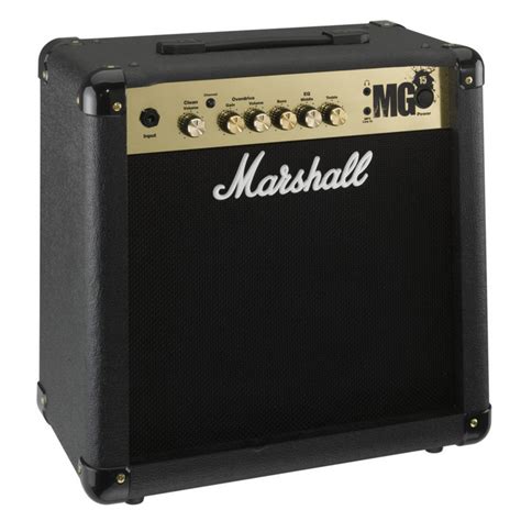 Marshall MG15 15W Guitar Amp- Nearly New at Gear4music