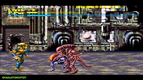 Alien vs Predator - Super Nintendo Gameplay SNES HD 1080p (Snes9X) - YouTube