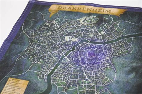 Dungeons of Drakkenheim: Fabric Map | Ghostfire Gaming