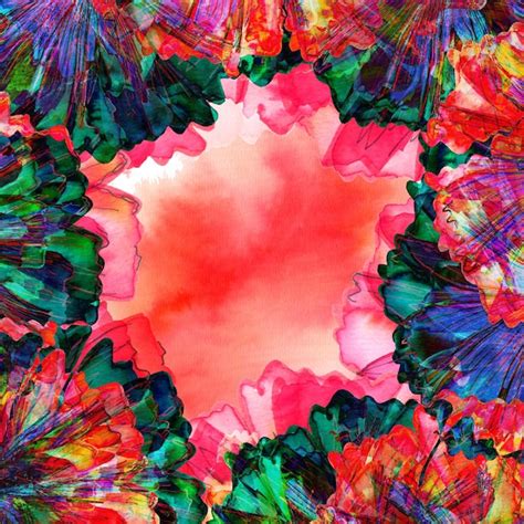 Premium Photo | Watercolor artistic floral frame