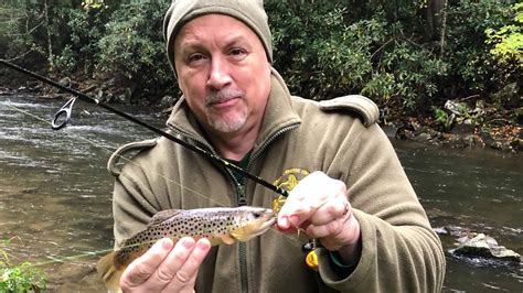 Fishing the delayed harvest on the Nantahala river - YouTube