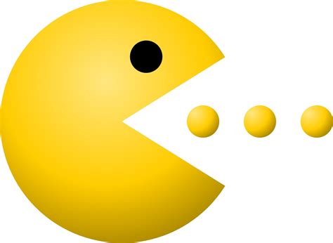 Pac-Man PNG, Pacman PNG