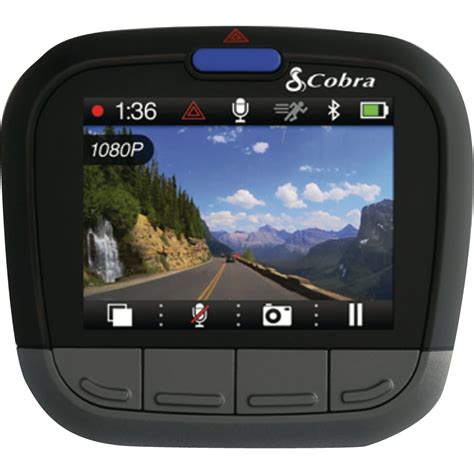 Cobra CDR855BT 1080P Full HD RV Dash Cam with Bluetooth - Walmart.com - Walmart.com