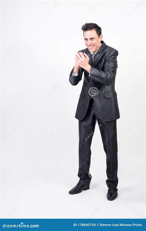 Evil man in suit stock photo. Image of single, wear - 178600754