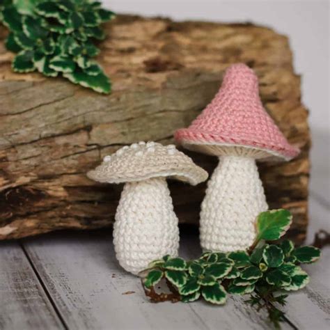 Crochet Mushroom Pattern | Free Woodland Amigurumi Pattern