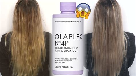 OLAPLEX NO 4P BLONDE ENHANCER TONING SHAMPOO REVIEW | OLAPLEX PURPLE ...