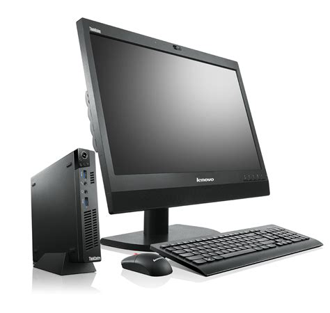 Lenovo unveils tiny, 1.35-inch thick ThinkCentre desktops for ...