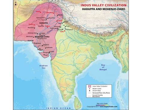 Buy Indus Valley Civilization Map online | Indus valley civilization, Indian history facts ...