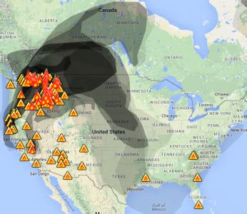 UPDATED: Smoke map, Aug. 26, 2015 - Wildfire Today