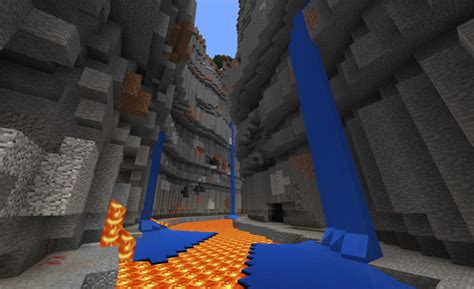 -1693237191: Huge Ravine Spawn | Minecraft PE Seeds