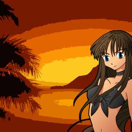 Sunset Resort Anime by JoshEwwAh on Newgrounds