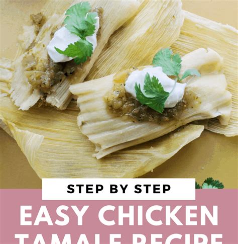 Instant Pot Chicken Tamales: Step By Step for Beginners - Homebody Eats