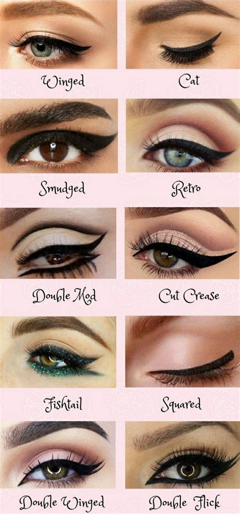 Best eyeliner types for different occasions | Cat eye eyeliner tutorial ...