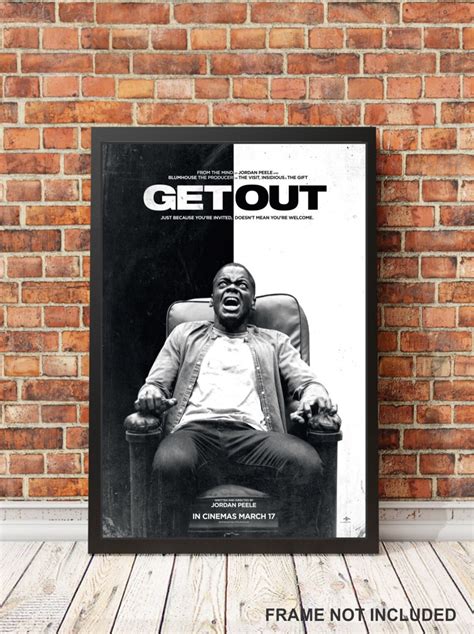 Get Out Movie Poster Home Decor Office Decor Digital Prints | Etsy