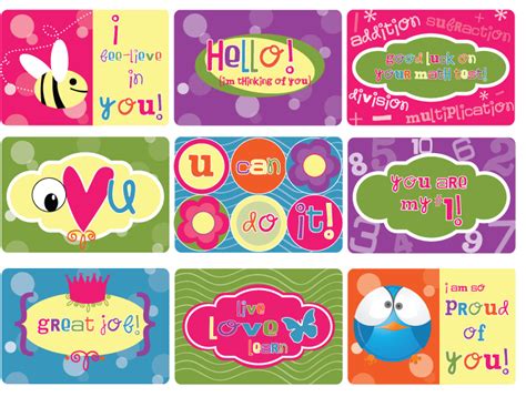 Free School Supplies, Ink Doodles, School Labels, Lunch Box Notes, Kids Labels, Printable Labels ...