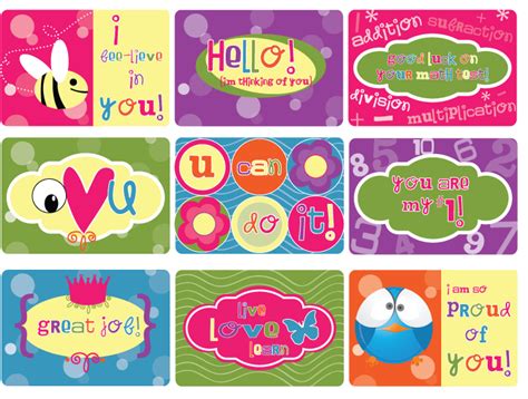 Free School Supplies, Ink Doodles, School Labels, Lunch Box Notes, Kids Labels, Printable Labels ...