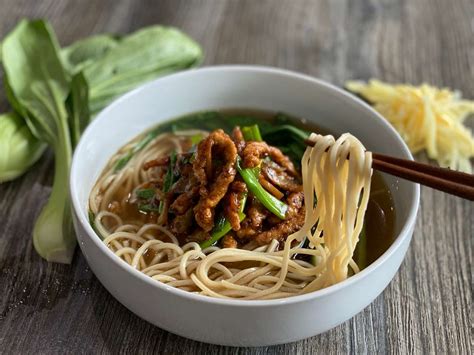 Shredded Pork Noodle Soup - Menu - Zen Modern Asian Bistro - Asian ...