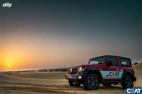 Homecoming: Mahindra Thar and CEAT CZART A/T vs India's largest desert ...