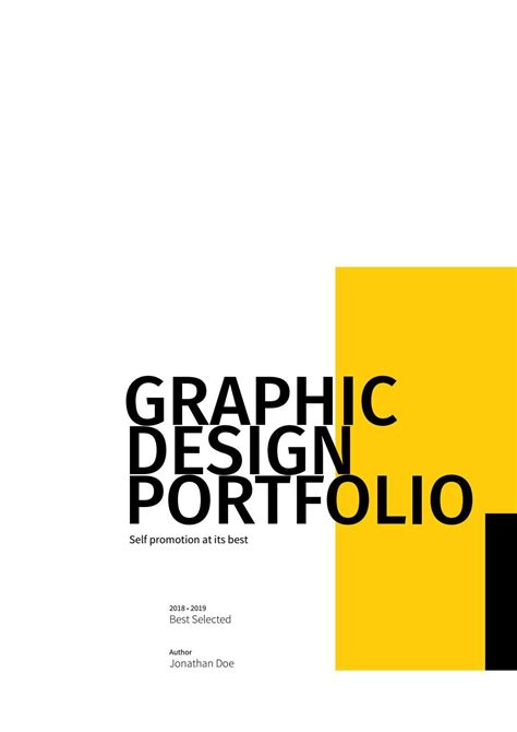 Graphic design portfolio template – Artofit