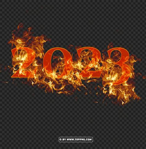 2023 Fire Effect Png Background - Image ID 488168 | TOPpng