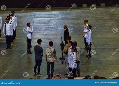 Singapore President Ceremony NDP 2016 Editorial Stock Image - Image of national, salute: 74746039