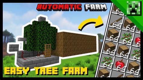 Minecraft Tree Farm Schematic