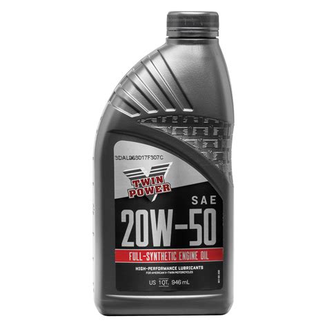 Twin Power® 539012 - 20W50 Synthetic Engine Oil - MOTORCYCLEiD.com