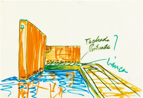 Gallery of Sketches, Perspectives, Notes, and Drawings by Luis Barragán ...