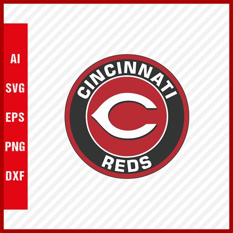 Cincinnati Reds Mlb Svg Cut Files Baseball Clipart – Creativedesignmaker