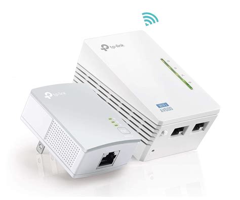 TP-Link Powerline WiFi Extender – Powerline Adapter with WiFi, WiFi Booster, Plug & Play, Power ...